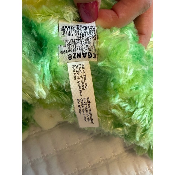GANZ Webkinz HM162 Tie Dye Frog Plush NO CODE - Picture 6 of 7